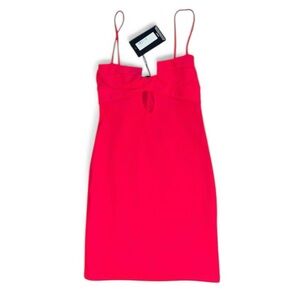 PrettyLittleThing Red Mini Bodycon Dress